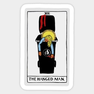 The Hanged Man Tarot Card Sticker